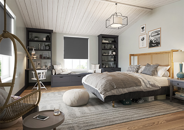 Orion (Blackout), Anthracite Grey - Roller Blind - Image 7